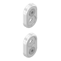 MODULAR SOLUTIONS ALUMINUM HANDLE 200 FASTENING SET WITH STAINLESS STEEL HARDWARE